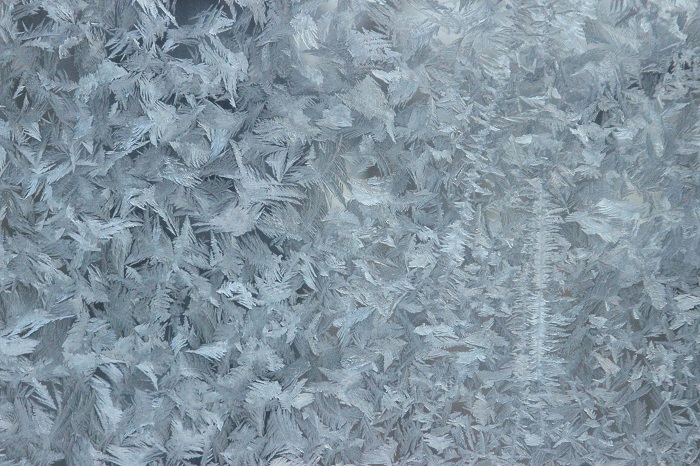 My window at -20. double pane not sealed. 