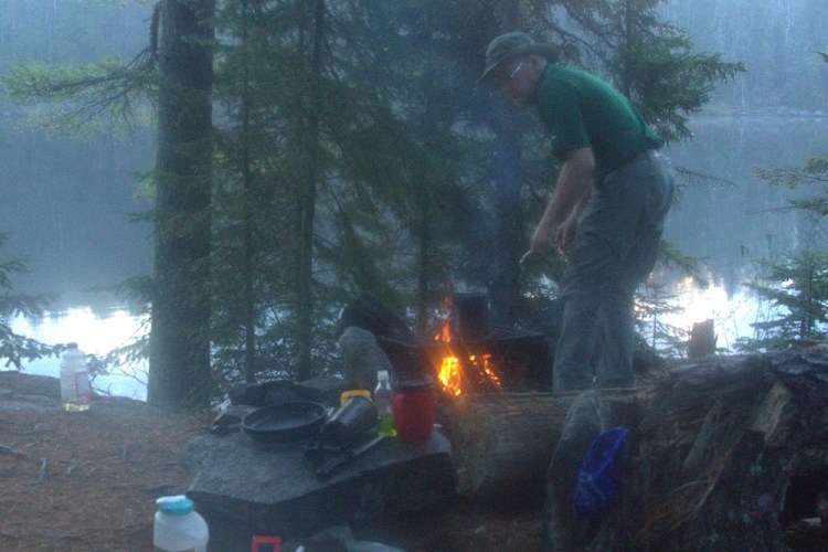 Morning fire BWCA 2014 email