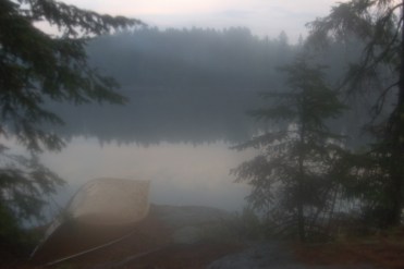 Canoe in the mist email