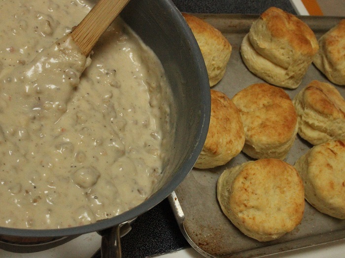 B&amp;G biscuts and gravy